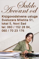 Knjigovodstvena agencija Saldo Account od, Novi Sad