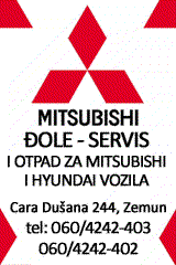Mitsubishi - servis i delovi Đole, Zemun